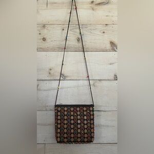NEW BRO Hand Made Beaded Crossbody Purse